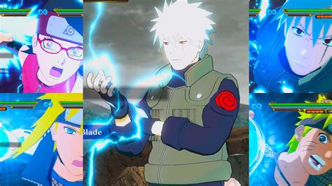 All Characters First And Second Jutsus Naruto X Boruto Ultimate Ninja