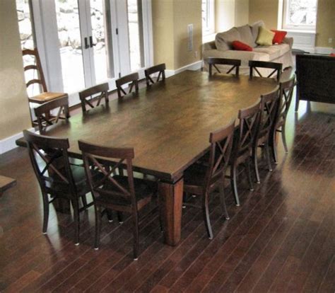 Pin By Lisa Wehrle On Dream Home Large Dining Room Table 12 Seat