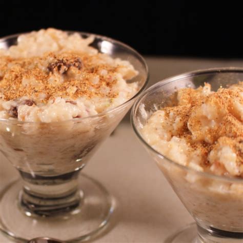 Mini Rice Pudding Desserts Recipe