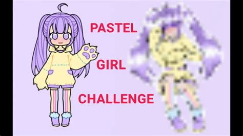 》pastel Girl Challenge《 Youtube