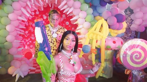 6ix9ine nicki minaj murda beatz “fefe” official music video youtube