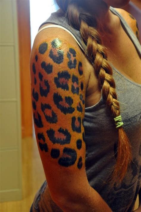 30 Cheetah And Leopard Print Tattoos For Women Art And Design