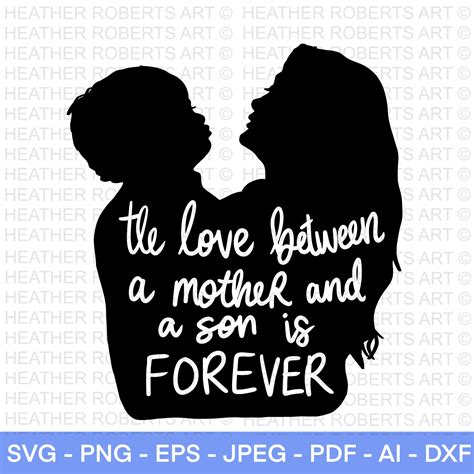 Mother Son Svg Mom Svg Mother Son Quotes Mom Life Svg Mom Etsy