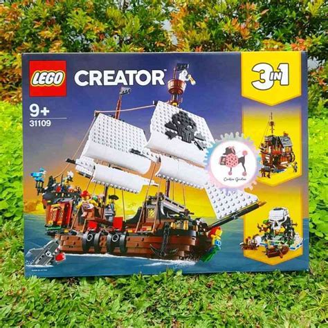 Jual Lego Creator 31109 3in1 Pirate Ship Building Kit Di Seller