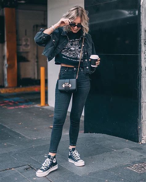 Pin By Silvia Trevino On Style Converse Shoes Outfit Fashion Outfits