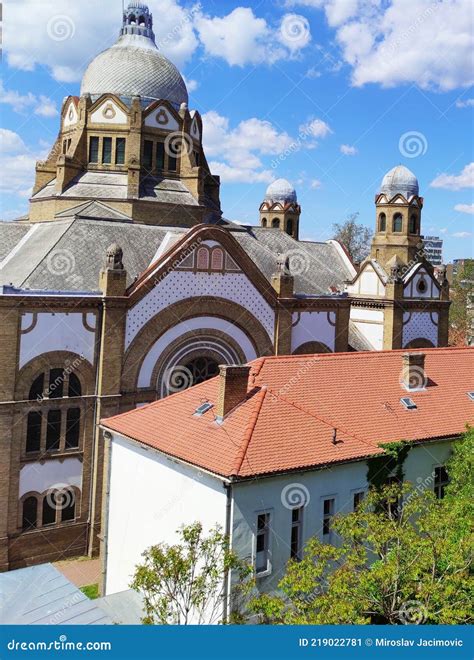 Big Synagogue As Landmark Of City Novi Sad Serbia Stock Image Image