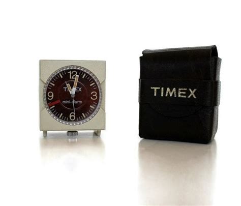 Retro Timex Mini Alarm Clock
