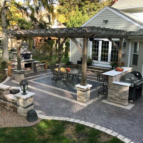 15 Backyard Patio Paver Ideas 2023 Dhomish