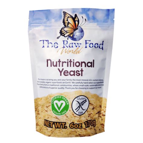 Unfortified Nutritional Yeast 6oz The Raw Food World