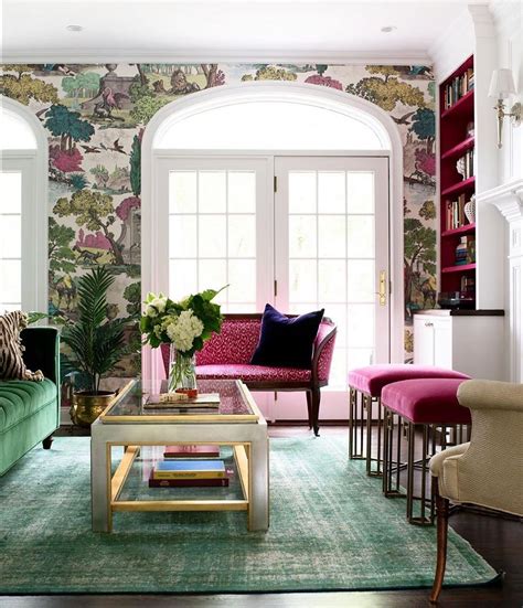 Pink And Green Living Room Inspiration From Decoratorsbest Living
