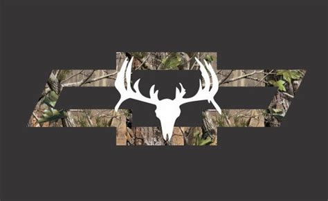 Camo Deer Head Logo