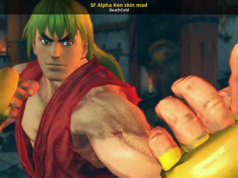 Sf Alpha Ken Skin Mod Ultra Street Fighter Iv Mods