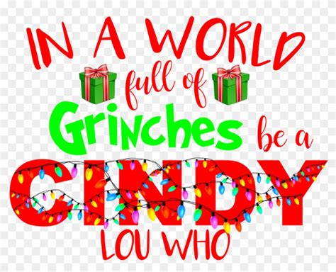 Cindy Lou Who Cindy Lou Who Free Transparent Png Clipart Images