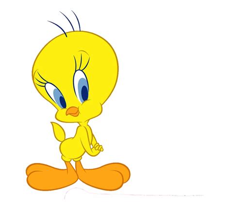 Png Tweety Bird Cartoon Drawing Images With Colour Clip Art Library