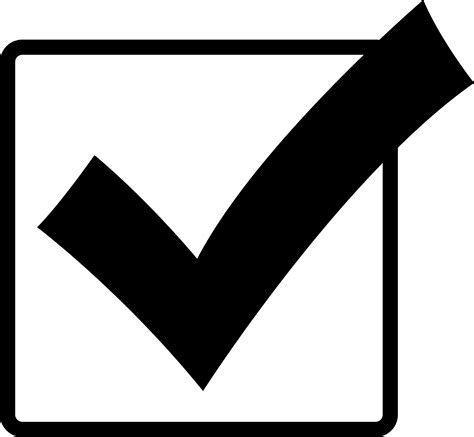 Red Check Mark In Box Clipart Best