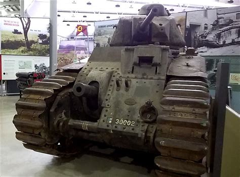 Char B 1 Bis Renault French Ww2 Heavy Tank Bovington Tank Museum