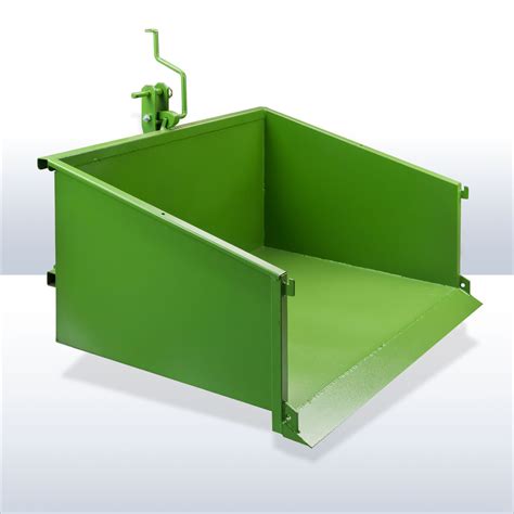 Der einachsanhänger / kipper ist besonders für kleintraktoren von kubota, yanmar und iseki geeignet. Dema Heckcontainer Heckmulde Kippmulde Mulde Kippcontainer ...