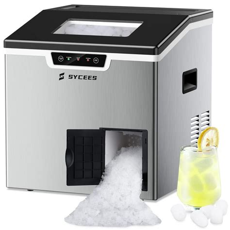 Sycees 2 In 1 Countertop Ice Maker Machine And Ice Shaver 44lbsday