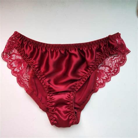 2018 New Arrival100 Silk Womens Sexy Lace Panties Seamless Satin Breathable Panty Hollow