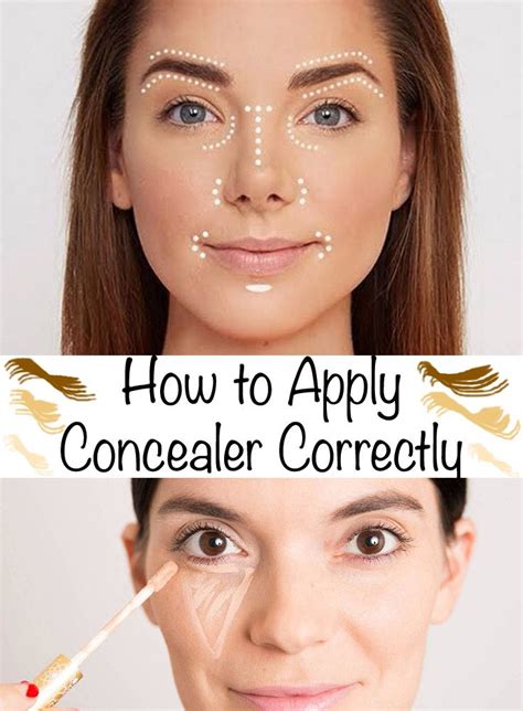 Apply Concealer How To Apply Concealer Correctly How To Apply