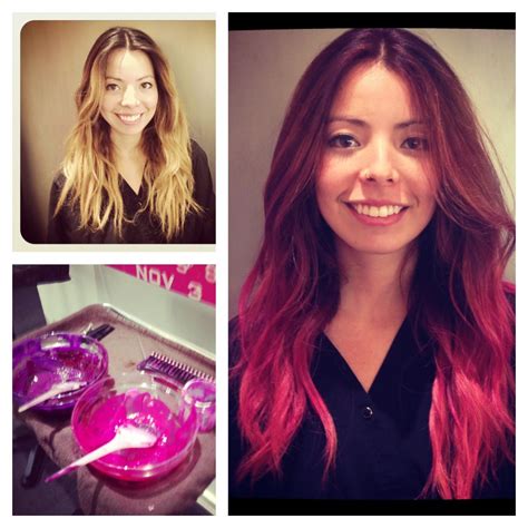 Burgundy To Pink Ombre Buy Yours Truly Sally Hershberger Downtown