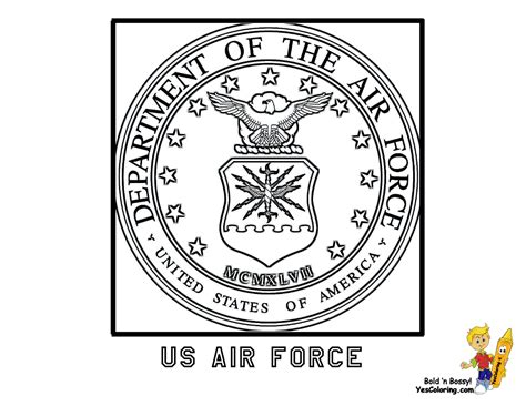 Air Force Coloring Pages Coloring Pages