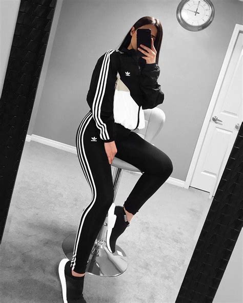 Throwback … Adidas Leggings Outfit Outfits With Leggings Adidas Outfit Women