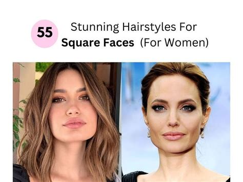 55 Stunning Hairstyles For Square Faces For Women Fabbon