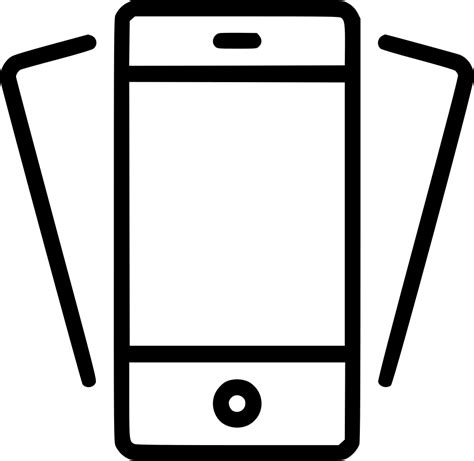 Tilt Phone Smartphone Mobile Device Iphone Svg Png Icon