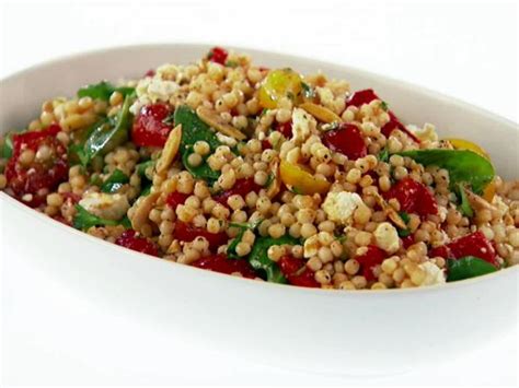 You want to have around 60g of only boiling water is needed to cook your couscous, but the important bit is the couscous to water ratio, you should abide by the 1:1 rule. Israeli Couscous Salad with Smoked Paprika Recipe | Giada ...