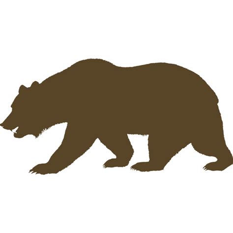 California grizzly bear California grizzly bear American black bear California Republic - bear ...