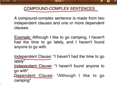(a) a complex sentence consists of a principal clause and one or more subordinate clauses. Compound-Complex Sentences | english | ShowMe
