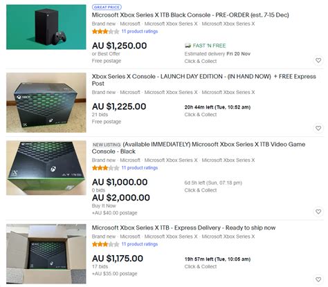 Scalpers Flogging Ps5 Xbox Series X For Thousands On Ebay