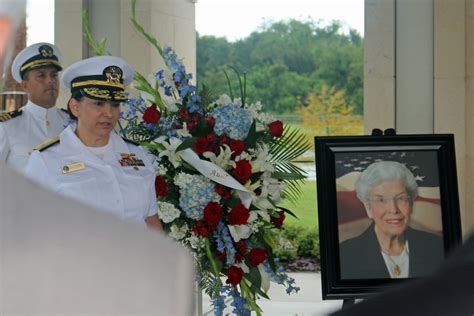 dvids images military funeral honors for rear adm alene duerk first woman u s navy