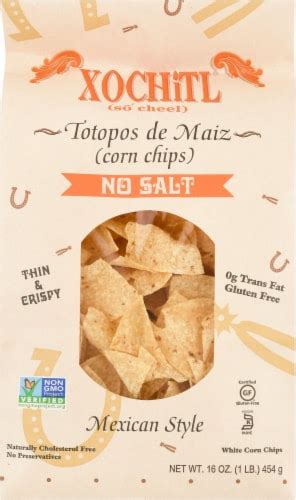 xochitl® natural no salt tortilla chips 16 oz ralphs