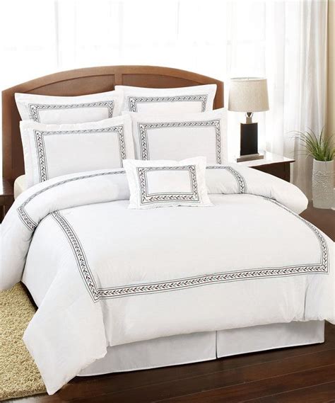 Take A Look At This White Leaf Ramsey Hotel Comforter Set On Zulily