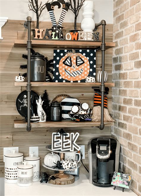 27 Spooky Andfun Halloween Coffee Bar Decor Ideas The Princess Home