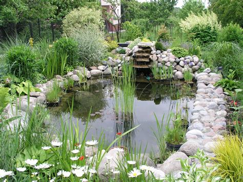 An attractive, functional pond requires several components, usually sold in pond kits, to prevent it from turning green and stagnant. How to Build a Pond - A Beginners Guide to Building the ...