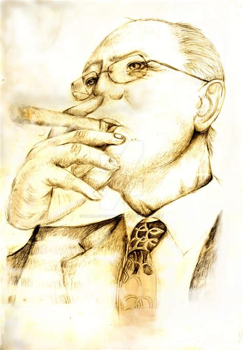 Man Smoking Cigar By Lubellecreativespark On Deviantart