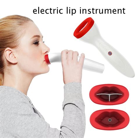 Silicone Lip Plumper Device Electric Lip Plump Enhancer Care Tool