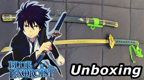 Blue Exorcist Kurikara Sword Unboxing Youtube