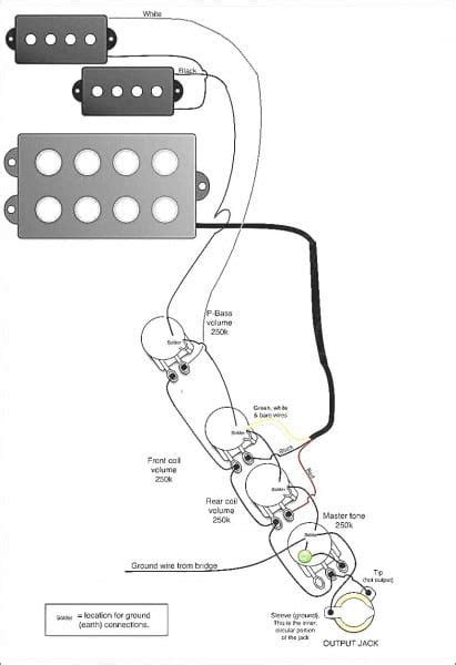 Leo developed the familiar jazz bass pickup, the offset body, the thinner neck, and concentric pots. Squier P Bass Wiring | Bass, Guitar pickups, Squier
