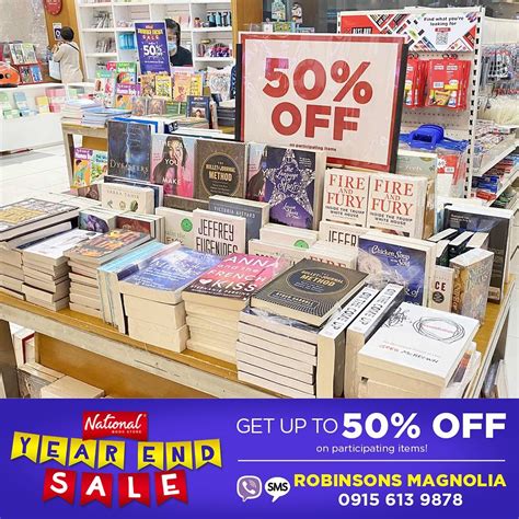 National Book Store Up To 50 Off Year End Sale Manila On Sale