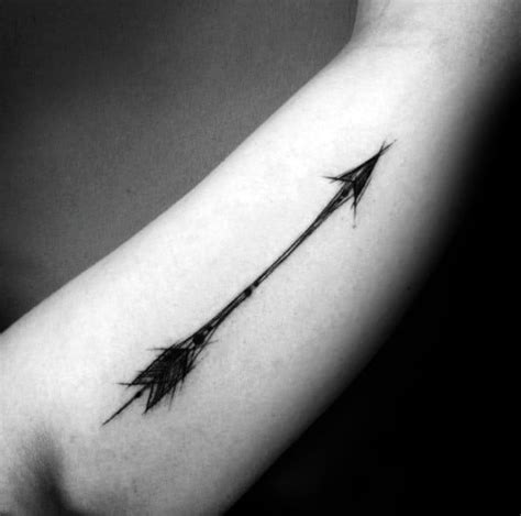 40 Simple Arrow Tattoo Designs For Men Sharp Ink Ideas Simple Arrow