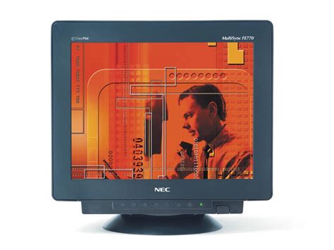 Nec Display Solutions Fe770 Bk Black 17 Crt Monitor Neweggca