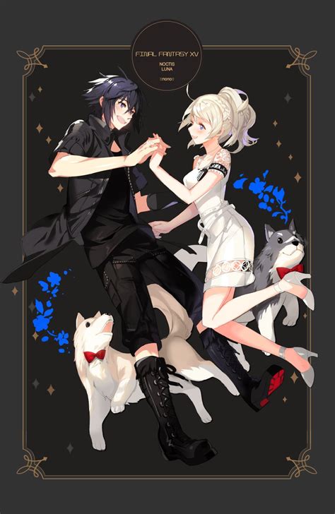 Noctis Lucis Caelum Lunafreya Nox Fleuret Umbra And Pryna Final Fantasy And More Drawn By