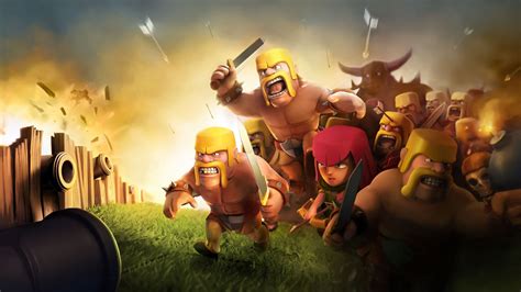 Clash Of Clans Hd Wallpaper