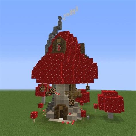 Mooshroom Island House Minecraft Houses Minecraft Minecraft Creations