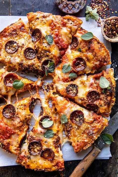 Crispy Tomato Herb Cheese Pan Pizza Yummy Recipe
