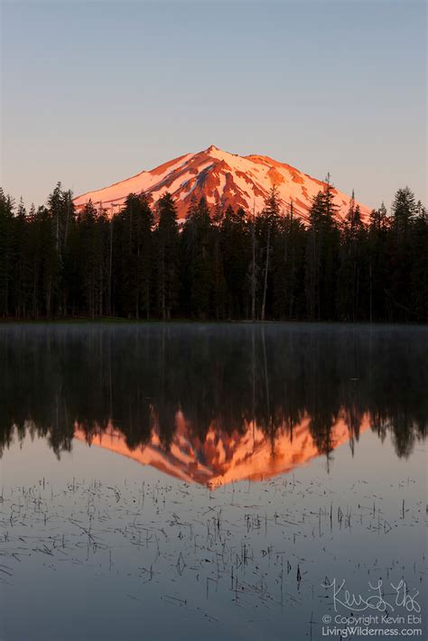 Lassen Peak Summit Lake Lassen Volcanic National Park California